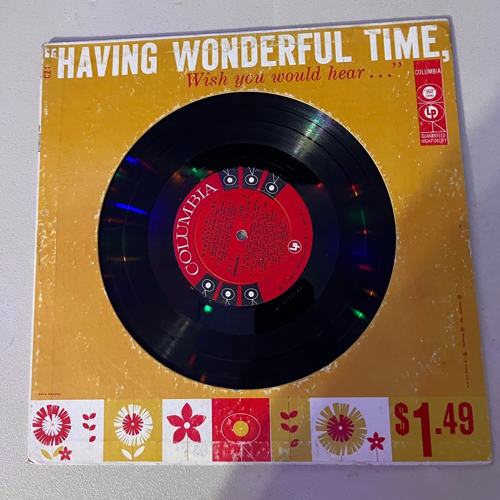 Having A Wonderful Time Vinyl Album